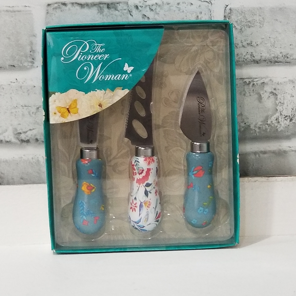 The Pioneer Woman Cheese Knife Serving Set